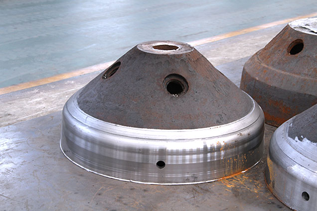 Mantle parts of cone crusher